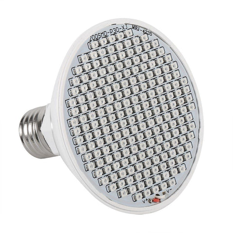 24W 200-LED Plant Grow Light E27 Hydroponic Flower Veg Growing Lamps 85~265V In Australia - Darrahopens