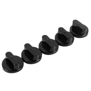 5Pcs New Black Universal Cooker Oven Gas Stove Grill Control Knobs Switch Home Kitchen Use In Australia - Darrahopens