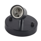 E27 Modern Vintage Ceiling Light Wall Mounted Lamp Bulb Holder Socket 180° Rotating Black In Australia - Darrahopens