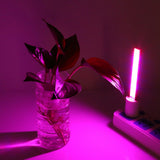 5V 14LED 2.5W USB Grow Light Indoor Flowering Vegs Potted Plants Growth Lamp (14LED 12cm)