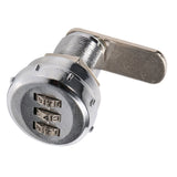 3 Digit Code Combination Cam Cabinet Silver Stainless Steel Convenient Password Security Coded Lock #2
