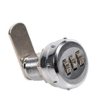 3 Digit Code Combination Cam Cabinet Silver Stainless Steel Convenient Password Security Coded Lock #2