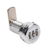 3 Digit Code Combination Cam Cabinet Silver Stainless Steel Convenient Password Security Coded Lock #3 In Australia - Darrahopens