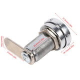 3 Digit Code Combination Cam Cabinet Silver Stainless Steel Convenient Password Security Coded Lock #3