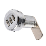 3 Digit Code Combination Cam Cabinet Silver Stainless Steel Convenient Password Security Coded Lock #3 In Australia - Darrahopens