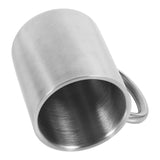 Portable Student Stainless Steel Double Wall Mug Travel Camping Coffee Tea Milk Cup Durable