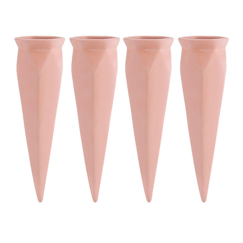4Pcs Out/Indoor Terracotta Plant Watering Spikes Vacation Garden Stakes Self Irrigation Tools In Australia - Darrahopens