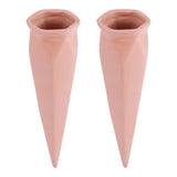 4Pcs Out/Indoor Terracotta Plant Watering Spikes Vacation Garden Stakes Self Irrigation Tools