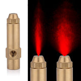 Solid Brass Construction Diesel Heavy Oil Waste Fuel Burner Nozzle 2.0mm Bore Diameter