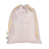 7Pcs Portable Clothes Storage Bag Underwear Packing Travel Luggage Organizer Beige