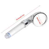 Negative Ions Bathroom Handheld Water Saving Shower Head Set with 3 Filters In Australia - Darrahopens