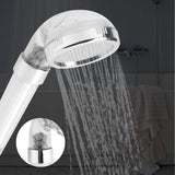 Negative Ions Bathroom Handheld Water Saving Shower Head Set with 3 Filters