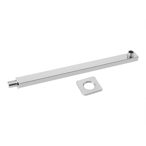 35cm Stainless Steel Solid Construction Wall Mounted Shower Extension Arm for Shower Head In Australia - Darrahopens