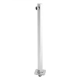 35cm Stainless Steel Solid Construction Wall Mounted Shower Extension Arm for Shower Head In Australia - Darrahopens