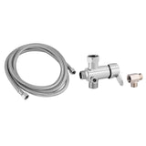 Toilet Bidet Attachments Hot/Cold Water Diverter Valve T Shape Adapter Flexible Hose Kit In Australia - Darrahopens