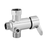 Toilet Bidet Attachments Hot/Cold Water Diverter Valve T Shape Adapter Flexible Hose Kit