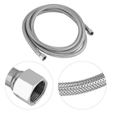 Toilet Bidet Attachments Hot/Cold Water Diverter Valve T Shape Adapter Flexible Hose Kit