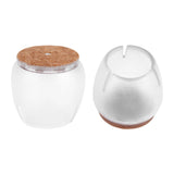 16Pcs Transparent PVC Table Chair Furniture Leg Non Slip Foot Cap Cups Cover Floor Protector M In Australia - Darrahopens