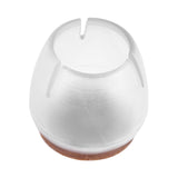 16Pcs Transparent PVC Table Chair Furniture Leg Non Slip Foot Cap Cups Cover Floor Protector M