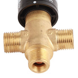 Brass Thermostatic Mixing Valve Water Temperature Pipe Basin Thermostat Control