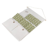 7 Pockets Cotton Linen Wall Hanging Storage Bags Door Pouch Bedroom Home Organizer Green In Australia - Darrahopens