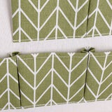 7 Pockets Cotton Linen Wall Hanging Storage Bags Door Pouch Bedroom Home Organizer Green In Australia - Darrahopens