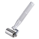 40mm Stainless Steel Flat Pressure Roller Wallpaper Apply DIY Hand Roller Plate Tool