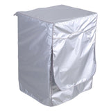 Silver Washing Machine Cover Waterproof Sunscreen Cover Front Load Washer Dryer Coat Protection In Australia - Darrahopens