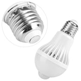 E27 Intelligent Detection PIR Infrared Motion Sensor Light LED Lamp Bulb 7W