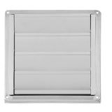 95mm Stainless Steel Wall Air Vent Square Tumble Dryer Extractor Fan Outlet In Australia - Darrahopens