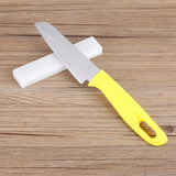 Natural Sharpening Stone Grindstone Sharpener Knife Polishing Grinding Tool White 8000#