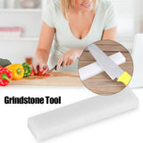 Natural Sharpening Stone Grindstone Sharpener Knife Polishing Grinding Tool White 8000#
