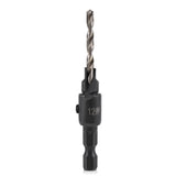 1/4inch Hex Shank HSS Drill Bits Fast Change #6 #8 #10 #12 Countersink Woodworking Tool