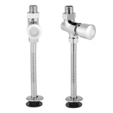 Toilet Urinal Flush Valve Button Type Manual Delay Automatic Shutoff