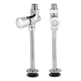Toilet Urinal Flush Valve Button Type Manual Delay Automatic Shutoff