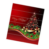 3D Christmas Decorative Stairs Decal Stairway Stickers Family Decor Waterproof #Christmas Tower