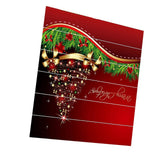 3D Christmas Decorative Stairs Decal Stairway Stickers Family Decor Waterproof #Christmas Tower