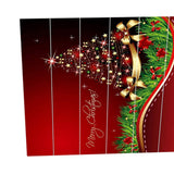 3D Christmas Decorative Stairs Decal Stairway Stickers Family Decor Waterproof #Christmas Tower