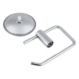 Stainless Steel Bathroom Toilet Suction Cup Paper Roll Holder Bar WallMounted Rack In Australia - Darrahopens