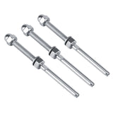 10pcs Stainless Steel Threaded Tensioner Stud Ends for 1/8" Cable Railing System
