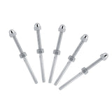 10pcs Stainless Steel Threaded Tensioner Stud Ends for 1/8" Cable Railing System