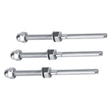 10pcs Stainless Steel Threaded Tensioner Stud Ends for 1/8" Cable Railing System