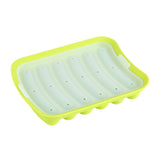 Silicone Sausage Hot Dog Making Mold With 6 Cavity DIY Cake Baking Kitchen Tools Green