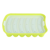 Silicone Sausage Hot Dog Making Mold With 6 Cavity DIY Cake Baking Kitchen Tools Green