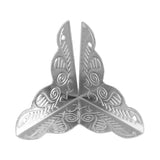 12pcs Wooden Box Jewelry Gift Case Corner Decorative Protectors Iron Edge Cover Guard Sliver In Australia - Darrahopens