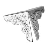12pcs Wooden Box Jewelry Gift Case Corner Decorative Protectors Iron Edge Cover Guard Sliver In Australia - Darrahopens