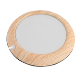 USB Wood Grain Cup Warmer Heat Beverage Mug Mat Coffee Heater Pad Bright Wood Grain In Australia - Darrahopens