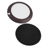 USB Cup Warmer Heat Beverage Mug Mat Office Tea Coffee Heater Pad Dark Wood Grain In Australia - Darrahopens