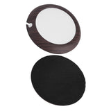 USB Cup Warmer Heat Beverage Mug Mat Office Tea Coffee Heater Pad Dark Wood Grain