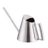 900ml Stainless Steel Watering Can Brushed Garden Planting Indoor Outdoor